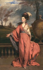 Jane Fleming, daha sonra Harrington Kontesi, c.1778-79 (tuval üzerine yağlı boya) by Joshua Reynolds