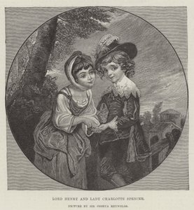 Lord Henry ve Leydi Charlotte Spencer by Joshua Reynolds