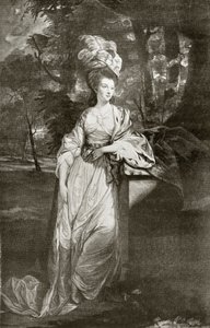 Mary Isabella Somerset, Rutland Düşesi, Valentine Green tarafından oyulmuş, Alfred Whitman