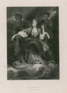 Trajik İlham Perisi olarak Bayan Siddons by Joshua Reynolds