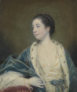 Bir Kadının Portresi. by Joshua Reynolds