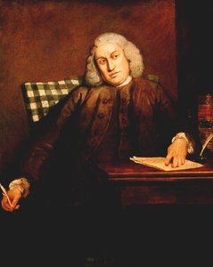 Samuel Johnson, İngiliz edebiyatçı, 1756-1757 by Joshua Reynolds