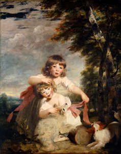Brummell Çocukları by Joshua Reynolds