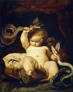Bebek Herkül, by Joshua Reynolds