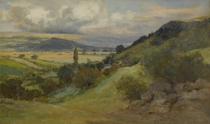 Tal-y-Bach, Conway Vadisi, 20. yüzyılın başları by Josiah Clinton Jones