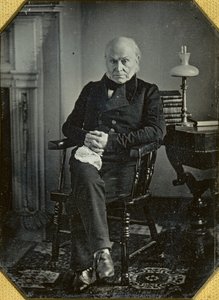 John Quincy Adams, yaklaşık 1850. Yaratıcılar: Josiah Johnson Hawes, Albert Sands Southworth.