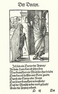 Doktor (gravür) by Jost (after) Amman