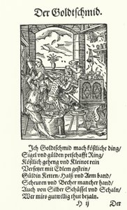Kuyumcu (gravür) by Jost (after) Amman
