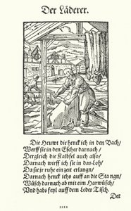 Tanner (gravür) by Jost (after) Amman