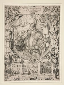 Gaspard de Coligny, Fransa Amirali by Jost Amman