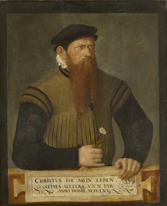 Sakallı Bir Adamın Portresi, 1565 by Jost Amman