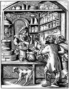 Eczacılar Dükkanı, 1568
