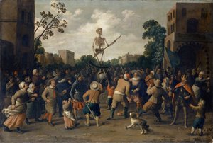 Ölümle Mücadele, 1625. by Jost Cornelisz Droochsloot