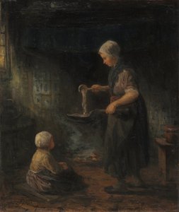 Krepler, c. 1875 (kumaş üzerine yağlı boya) by Jozef (1824 1911) Israels