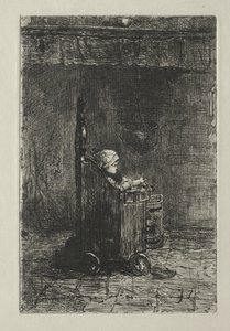 Bebek Koltuğunda by Jozef Israëls