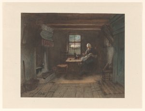 Çiftlik evi by Jozef Israëls