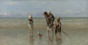 Denizin Çocukları by Jozef Israëls