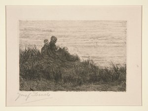 Kum Tepelerindeki Çocuklar by Jozef Israëls