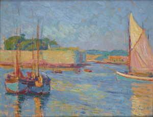 Concarneau'daki liman