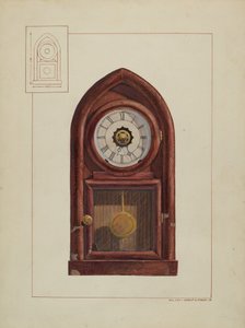 şömine saati by Jr. Ernest A. Towers