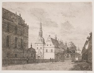 Frederiksborg yakınlarındaki Karusselgården by Jørgen Roed