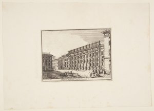Antonina Bazilikası, şimdi la Dogana Nuova olarak anılıyor by Jérôme Charles Bellicard