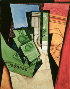 J.Gris, Kahvaltı, 1915 by Juan Gris