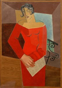 La chanteuse by Juan Gris