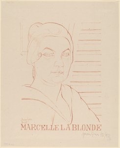 Sarışın Marcelle by Juan Gris