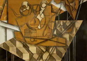 Teetassen (tuval üzerine yağlıboya) by Juan Gris