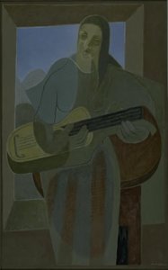 gitarist by Juan Gris