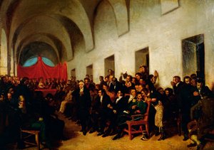 Cabildo oturumda, 22 Mayıs