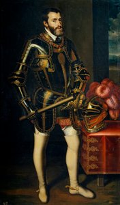 İspanya Charles V by Juan Pantoja de la Cruz