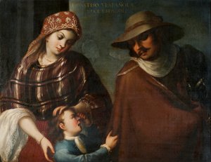Castizo ve İspanyol Bir İspanyol Üretiyor, c.1715
