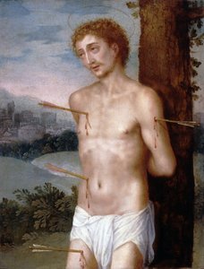 Aziz Sebastian, c.1603 (bakır üzerine yağ)
