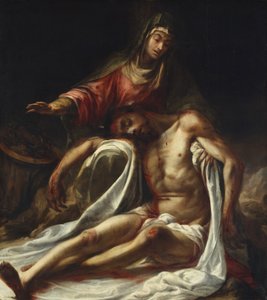 Pieta, ca. 1657-60. by Juan de Valdes Leal