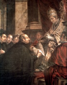 Aziz Ignatius, İsa (Cizvitler) şirketinin kuruluşunun papalık boğasını Papa III. Paul