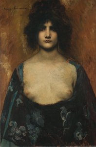 Doğulu Kız, yaklaşık 1890-1895. by Juana Romani