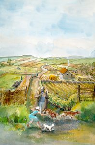 Kırsal manzara, 3. Yüzyıl, c1990-2010 by Judith Dobie