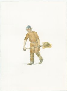 Sakson çiftçi, c1066 2015. by Judith Dobie
