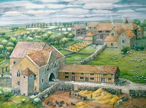 Thornholme Manastırı, Humberside, 2006 by Judith Dobie