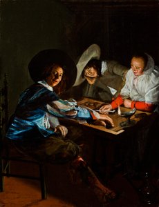 Bir Tric-Trac Oyunu, c.1630