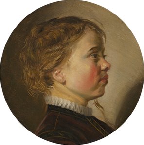 Profildeki Genç Çocuk, c. 1630. by Judith Leyster