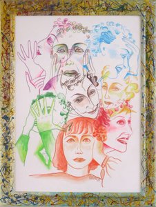 Edith Piaf I -Porright / Zollage-