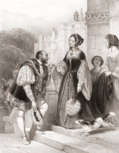 Anne Boleyn ile İngiltere Kralı VIII.