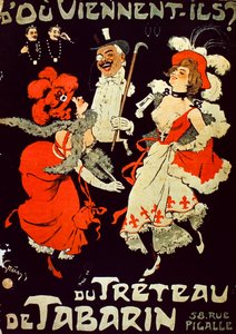 Tabarin Sehpası Posterinden by Jules Alexandre Gruen or Grun