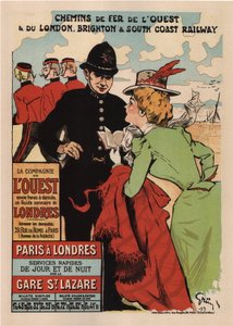 paris londra by Jules Alexandre Gruen or Grun