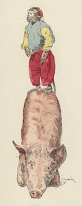 Domuza binen maymun (renkli taş)