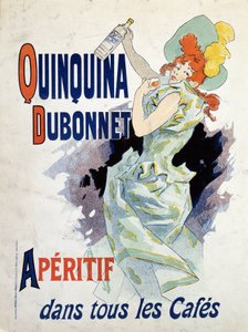 Quinquina Dubonnet için reklam afişi - Jules Cheret tarafından by Jules Cheret