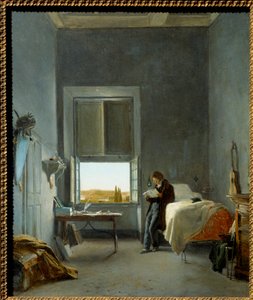 Sanatçı, Villa Medici'deki odasında